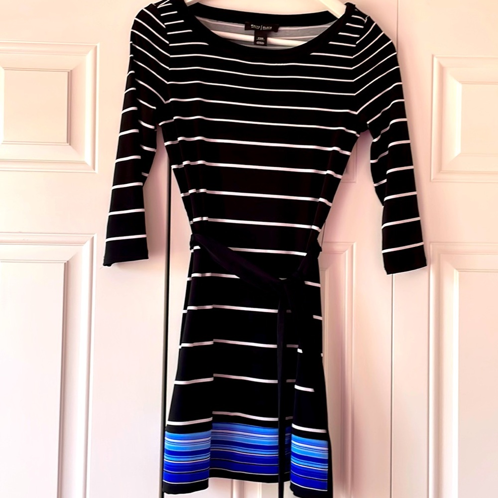 Black and White brand mini dress